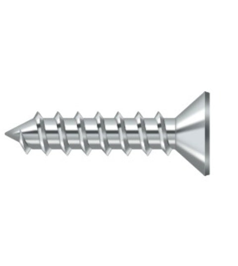 Steel Wood Screw 12 x 1, Bag of 600 Deltana SCWS1210
