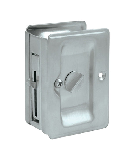 Heavy Duty Privacy Pocket Door Lock, Deltana SDLA325