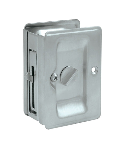 Heavy Duty Privacy Pocket Door Lock, Deltana SDLA325