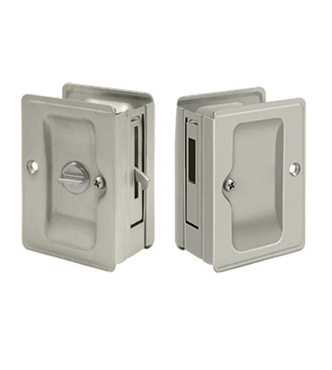 Double Pocket Door Lock Set with Thumbturns on Both Sides, SDLLA325/SDAR325