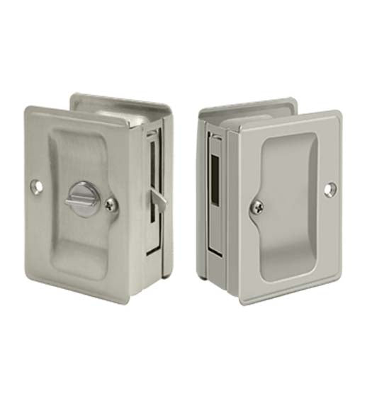 Double Pocket Door Lock Set with Thumbturns on Both Sides, SDLLA325/SDAR325