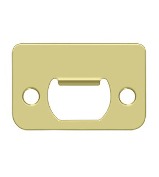 Radius Corner 2-1/4 x 1-1/2 Strike Plate, Deltana SP225