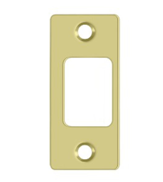1-1/4 inch x 2-3/4 inch Radius Corner Deadbolt Strike, Deltana SP2753