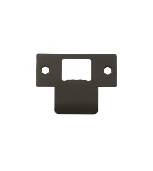 1-7/16 Inch Extended Lip T Strike Plate, Deltana TSPE200