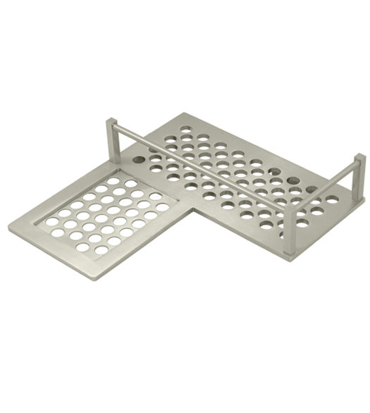 9 Inch HD Left Corner Bathroom Basket, Deltana WBHDCL9