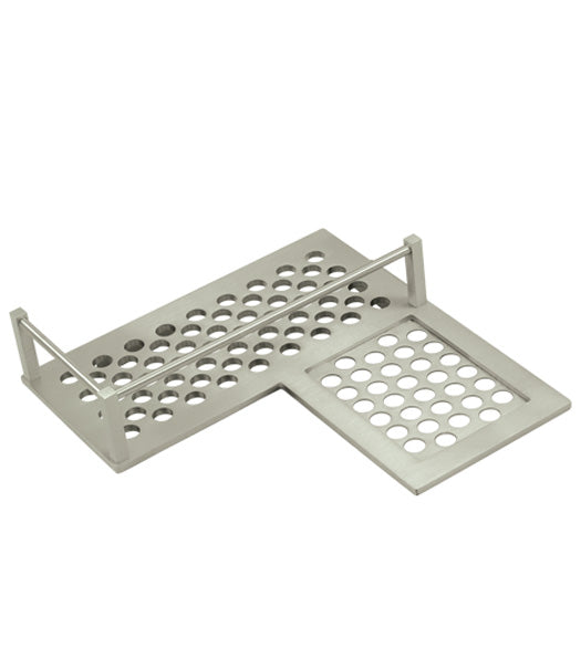 9 Inch HD Right Corner Bathroom Basket, Deltana WBHDCR9