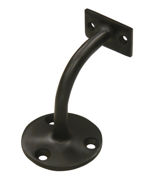 Solid Brass Light Duty Handrail Bracket, Deltana HRC175