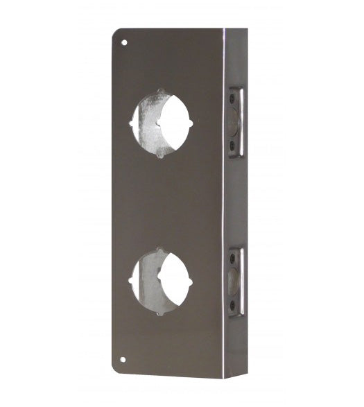 5-1/2 Inch Center to Center Double Lock for 2-3/8 Backset Wrap Around Plate,  Don-Jo 256-CW
