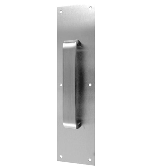 Stainless Steel 3-1/2 x 15 Pull Plate, Don-Jo 7031-630