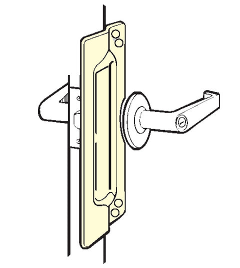 Outswing Door Security Latch Guard, Don-Jo 9211