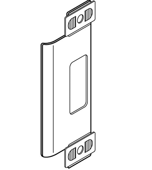 4-7/8 inch x 1-1/4 inch Adjustable ANSI T-Strike, Don-Jo 9454