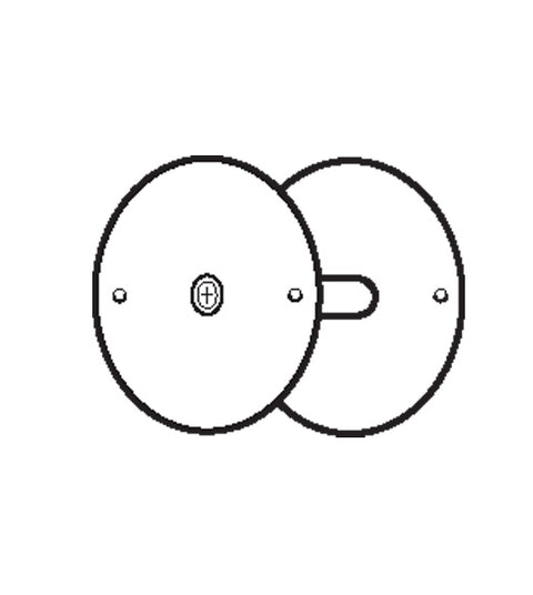 2-1/8 Bore Hole Filler Plate, Don-Jo BF-161