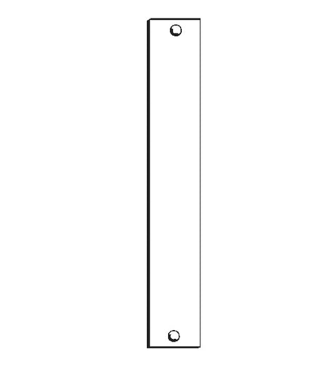 8 x 1.25 Inch Mortise Filler Plate, Don-Jo EF-86