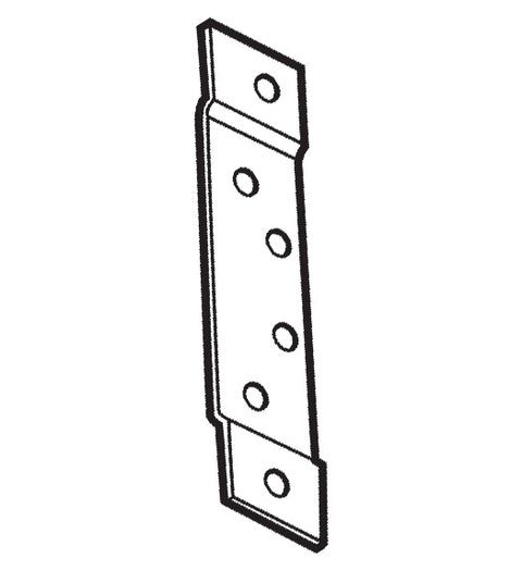 4 Inch Hinge Reinforcement Plate, Don-Jo HR-110