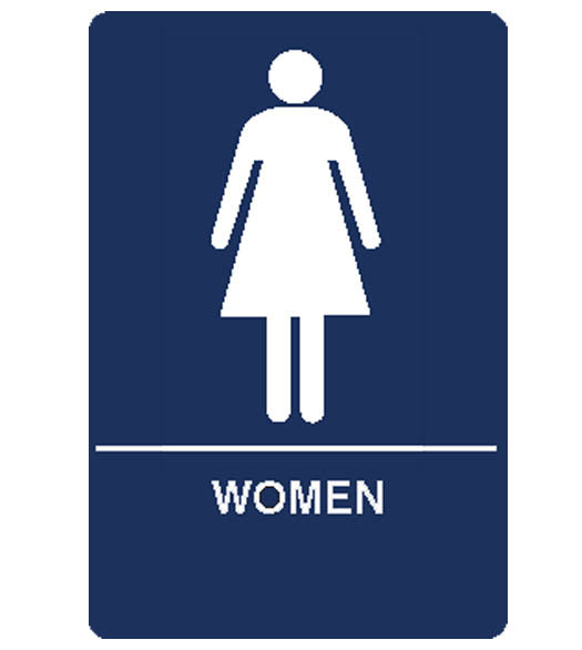 Women's Restroom Sign