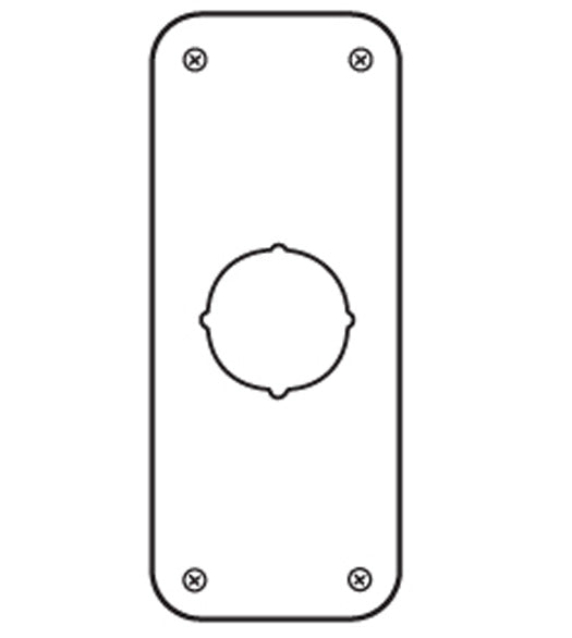 3-1/2 Inch x 9 Inch Remodeler Plate, Don-Jo RP-13509