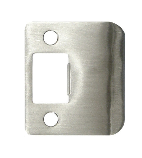 Stainless Steel Radius Corner Strike Plate, Don-Jo ST-214-RC-630
