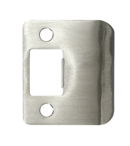 Stainless Steel Radius Corner Strike Plate, Don-Jo ST-214-RC-630