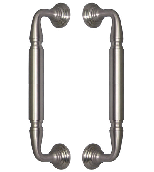 10 Inch Decorative Door Pulls, Pair, Deltana PR-DP2578