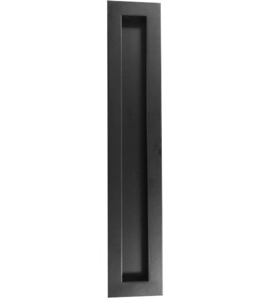 11-13/16 Inch Black Flush Pull