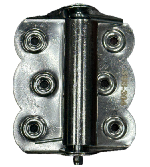 2-3/4 x 2-1/2 Full Surface Stainless Steel Spring Hinge, Pair, DWD B2960