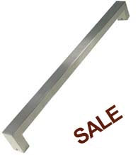 36 Inch Rectangular Satin Stainless Steel Pull