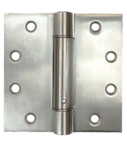 Doorware.com 4.5 x 4.5 Stainless Steel Spring Hinge, Pair