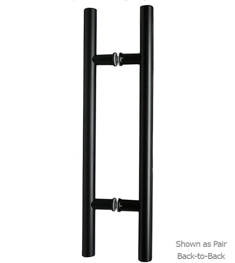 Matte Black 24 Inch Ladder Pull, DWD-HPULL24-622