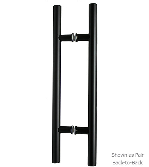Matte Black 24 Inch Ladder Pull, DWD-HPULL24-622