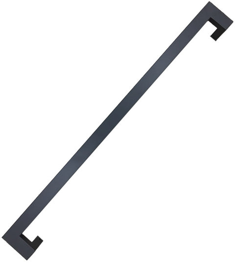 36 Inch Matte Black Stainless Steel Offset Pull, DWD MJRP36-622