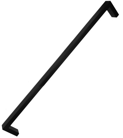 Hunner 72 Inch Door Pull in Matte Black