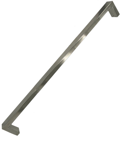 Rodas 48 Inch Door Pull in Brushed Stainless Steel