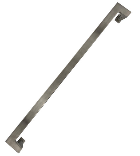 Offset 24 Inch Brushed Stainless Steel Door Pull