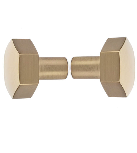 Hexagon Shower Door Knobset, Pair, DWD-SD-86458