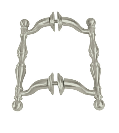 6 Inch Off-Set Decorative Shower Handle Pair
