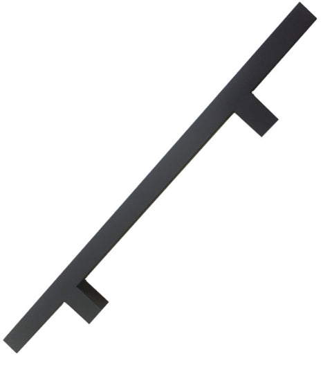24 Inch Oil Rubbed Bronze Square Ladder Pull, DWD-SQPULL24-613