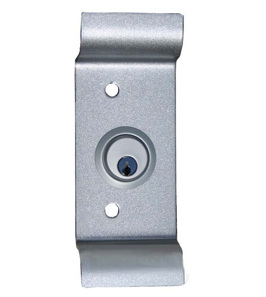 Doorware.com Pull Trim with Rim Cylinder for Panic Device, Global ED-PP05501-RC-AL