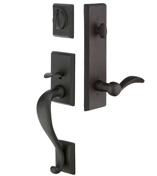 Rectangular Sectional Mortise Handleset, Emtek 3324