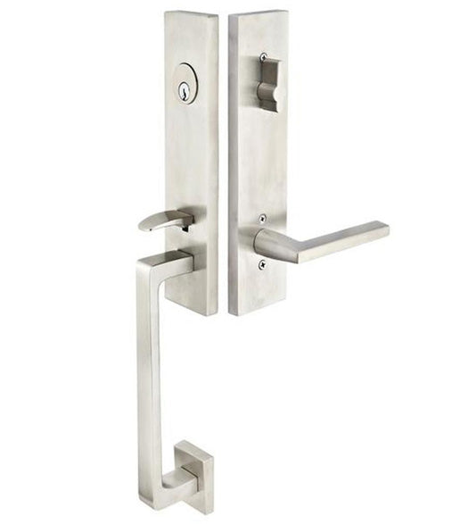 Stainless Steel Mormont Handleset, Emtek S3301