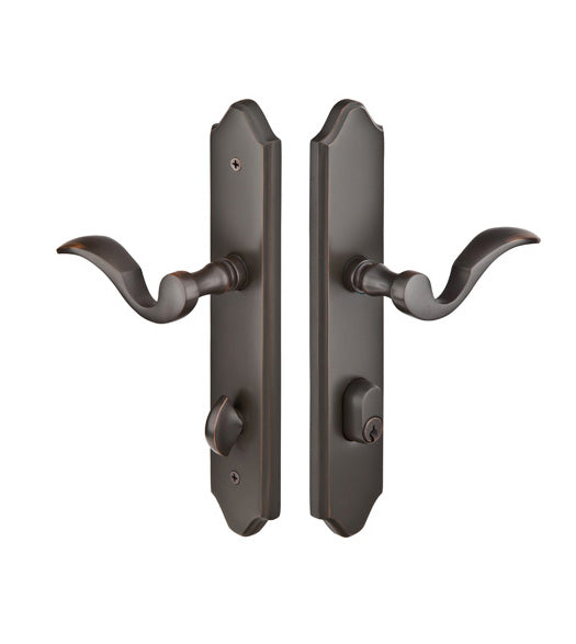 Concord 2 x 10 Inch American Cylinder Multi-Point Trim with 3-5/8 Inch c.c., Emtek 1685