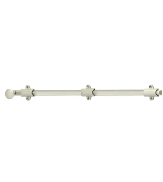 Solid Brass 24 Inch Surface Bolt, Emtek 8514