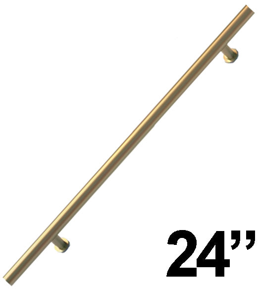 24 Inch Round Door Pull, Emtek 86193