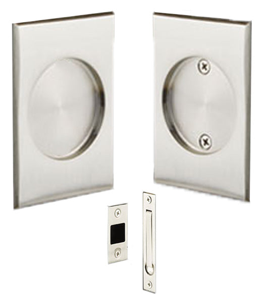 Dummy Rectangular Pocket Door Set, Emtek 2016