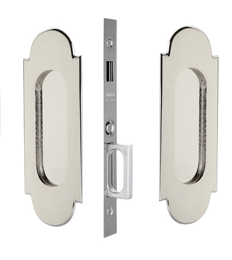 Empire Arch Pocket Door Dummy Set, Emtek 2046