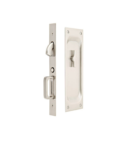 Classic Pocket Door Privacy Set, Emtek 2105