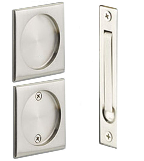 Dummy Square Pocket Door Set, Emtek 2136