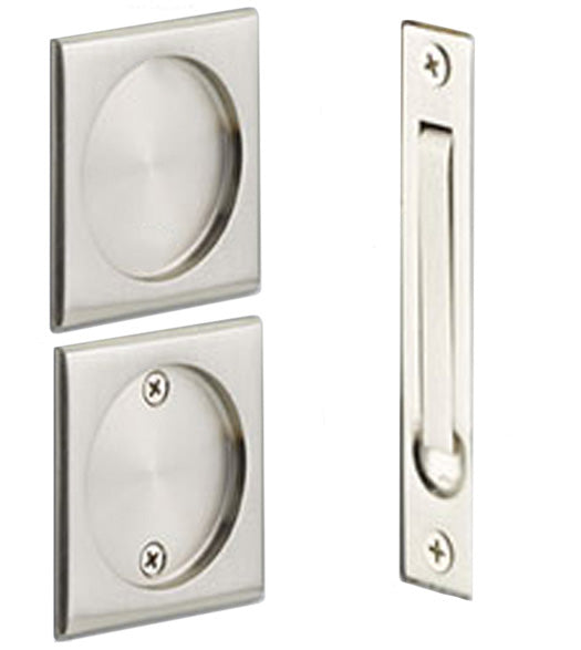 Dummy Square Pocket Door Set, Emtek 2136