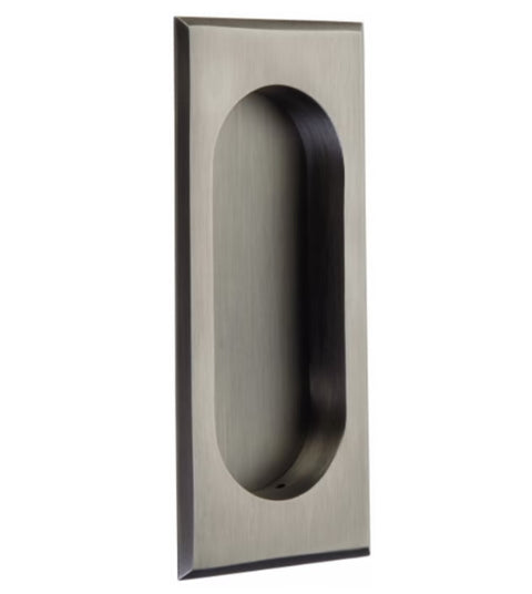 4 Inch Rectangular Flush Pull, Emtek 2201