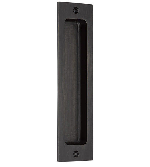 Sandcast Bronze 8 Inch Flush Pull, Emtek 220408