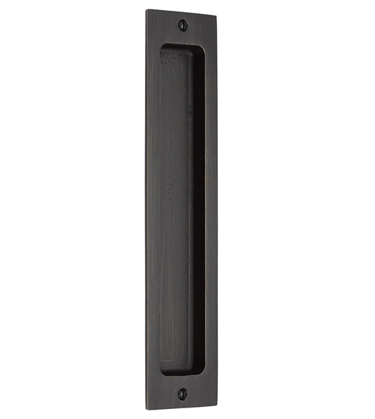Sandcast Bronze 10 Inch Flush Pull, Emtek 220410